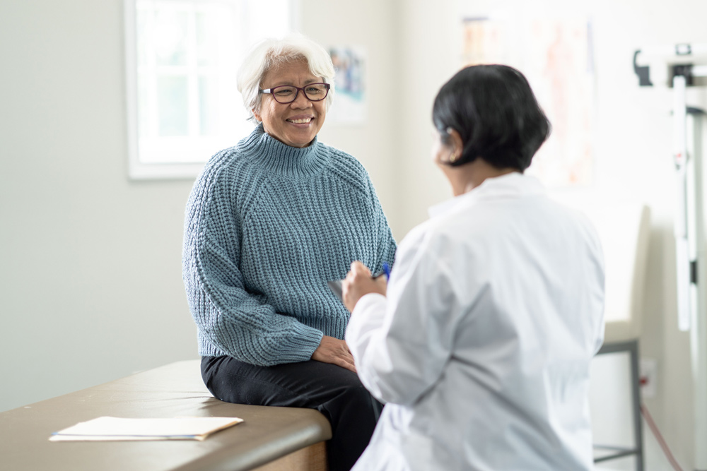 Northside Urgent Care Doctor with Patient